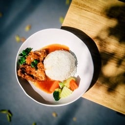 ข้าวหมูตุ๋น Swan