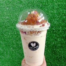 นมหมีโกลด์ปั่นสายรุ้ง