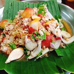 ยำมาม่า(ยำปลาร้า)