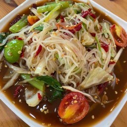 ส้มตำยายมี-ตลาดเขมา ตลาดเขมา