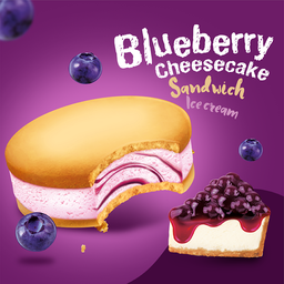 Blueberry Cheesecake Sandwich