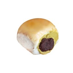 ขนมปังนึ่ง -  ชาเขียว ถั่วแดงกวน