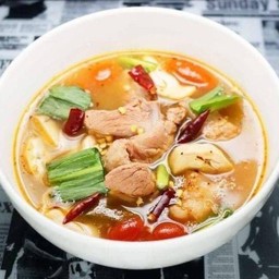 ต้มแซ่บกระดูกอ่อนหมู