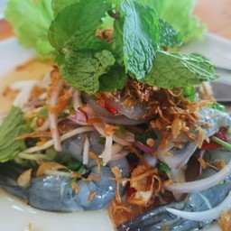ยำมะม่วงกุ้งสด