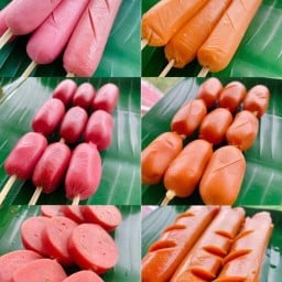 ลูกชิ้นทอด แม่บัวลัย  (ร้านตำปูป่ะเรา) ผลไม้สด