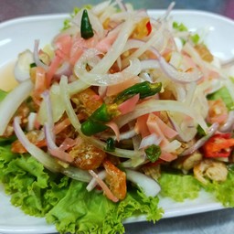 ยำกุ้งแห้ง