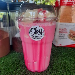 ปังเย็นนมชมพู