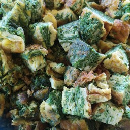 ไข่ชะอม + น้ำพริก