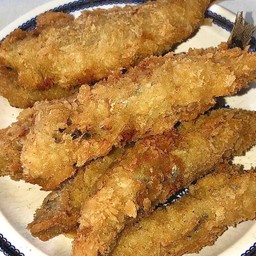 ปลาไข่ทอด ชุดใหญ่ 15 ตัว