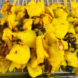 เนื้อปลาหมึกย่าง