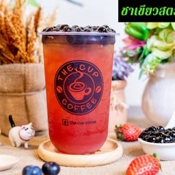 ชาผลไม้สตรอเบอร์รี่ไข่มุก