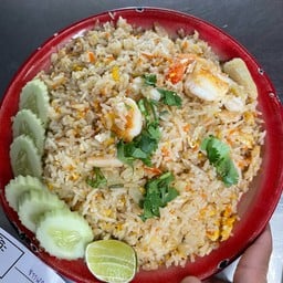 ข้าวผัดทะเล กุ้ง หมึก ( ใหญ่)