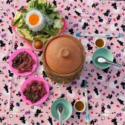 ชุดเล็กหมู+ตับ