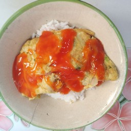 ข้าวไข่เจียวหมูสับ