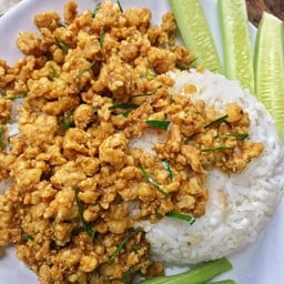 คั่วกลิ้งหมูสับ