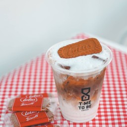 Biscoff cookie latte