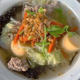 ต้มจืดเต้าหู้หมูสับสาหร่าย(ใหญ่)