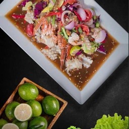 ยำทะเลเดือด (ยำปลาร้า)