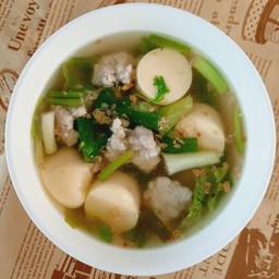 ต้มจืดเต้าหู้หมูสับ