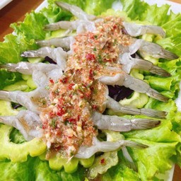 กุ้งแช่น้ำปลา