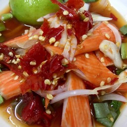 ยำนัว ปูอัด