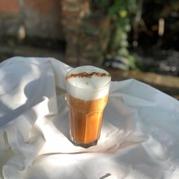 Thai tea espresso  ( ชาปูชิโน่ )