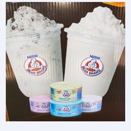 นมหมีปั่น