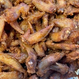 จันทร์แรมไก่ทอด ตลาดคลองถมบ้านดู่