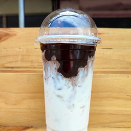 นมหมีเย็นโกโก้เหนียว