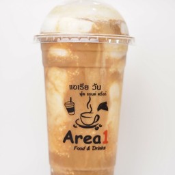 มะพร้าวปั่นราดกาแฟ