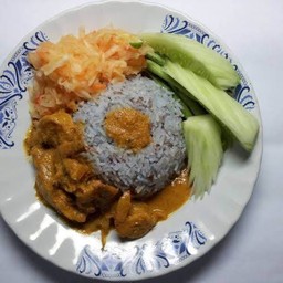 ข้าวมันส้มตำป้าแดง ทุ่งสง