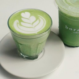 HOT MATCHA LATTE - มัทฉะลาเต้ร้อน