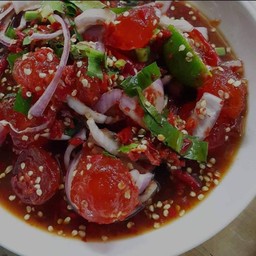 ยำนัวร์ไข่แดงเค็ม