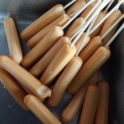 ไส้กรอกไก่หนังกรอบ