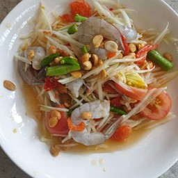 ตำ,ยำ กุ้งสด,ลวก