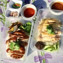 ณัชชาข้าวมันไก่-ข้าวขาหมู(หลังบขส.ลพบุรี)