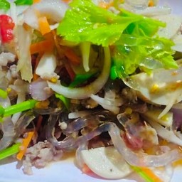 ยำเส้นแก้วหมูสับ