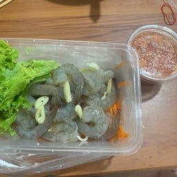 กุ้งแช่น้ำปลา แม่น้องบลูโน่ ไม่มีสาขา