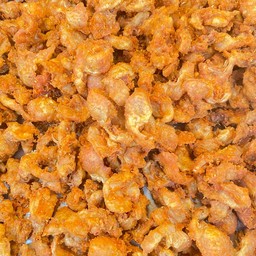 หนังไก่ทอด