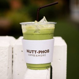 Iced almond milk matcha (Delivery)