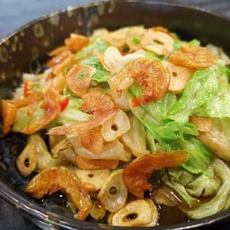 กะหล่ำผัดน้ำปลาเจ