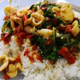 อร่อยแน่ ตามสั่ง/ข้าวปลาแกะ/ผัดไทกุ้งสด