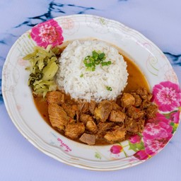 ข้าวพะแนงหมู