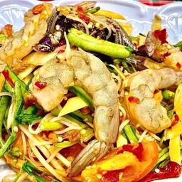 ตำป่ากุ้งสด