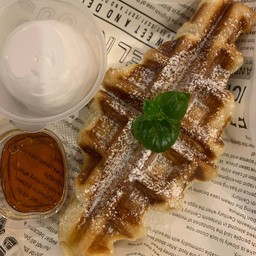 Croffle french butter (ครอฟเฟิลเนยสดฝรั่งเศษ)