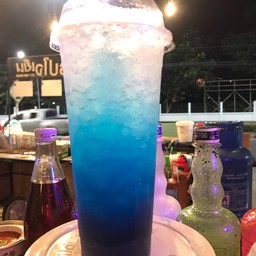 บลูฮาวายโซดาเย็น