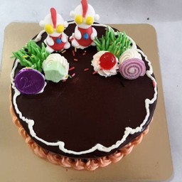 Cake chocolate ตุ๊กตา