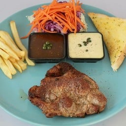 สเต็กสันคอหมู