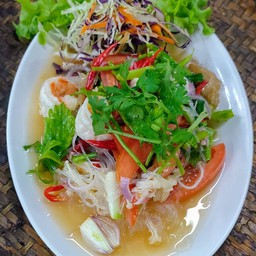 ยำวุ้นเส้น ทะเล