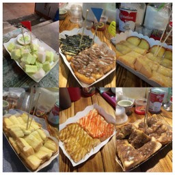 ปังปิ้งเนย กล้วย-คาราเมล 1แผ่น